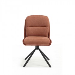 Talbot Swivel Dining Chair Rust